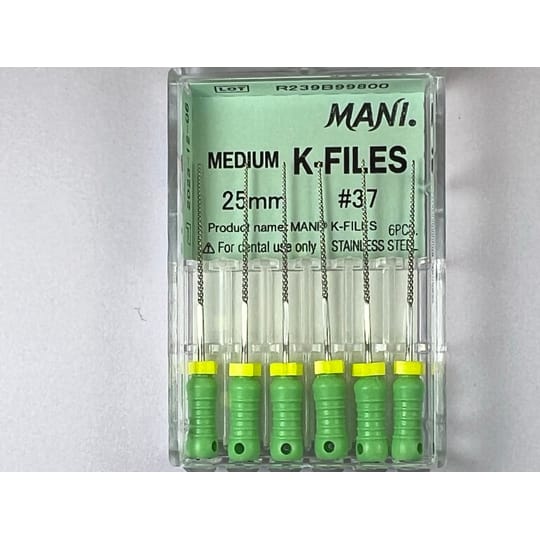 Medium K Files N37 25MM