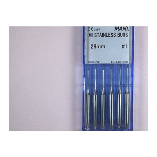 MI Stainless Burs N1 28MM