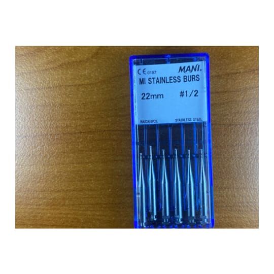 MI Stainless Burs N1-2 22MM