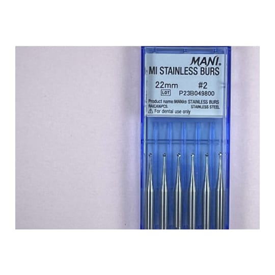 MI Stainless Burs N2 22MM