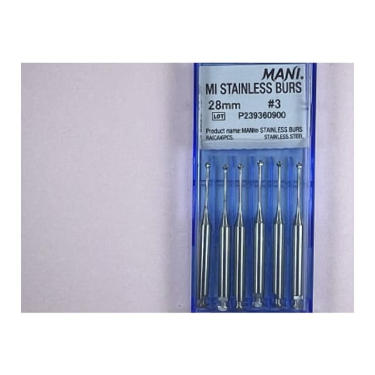 MI Stainless Burs N3 28MM