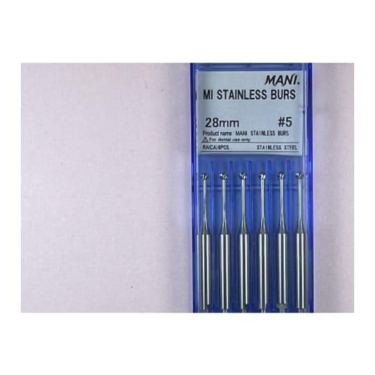 MI Stainless Burs N5 28MM