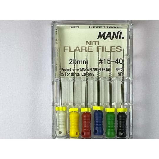 NITI Flare Files N15-40 25MM
