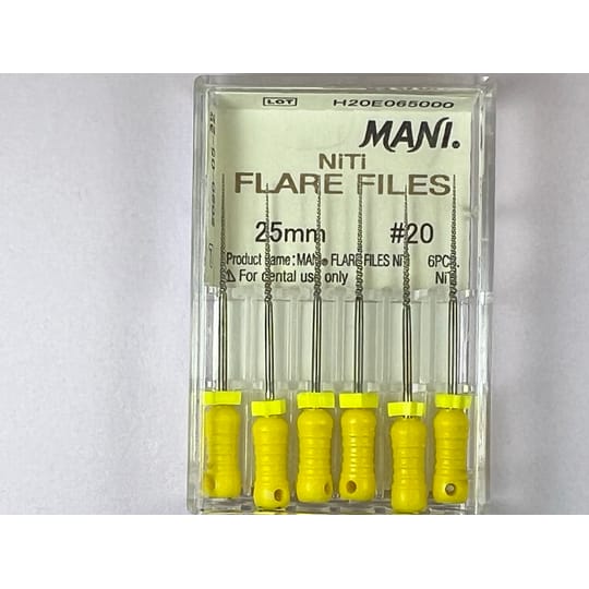 NITI Flare Files N20 25MM