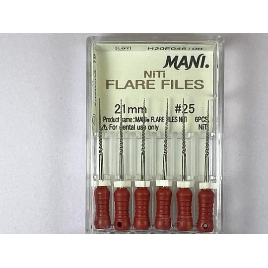 NITI Flare Files N25 21MM