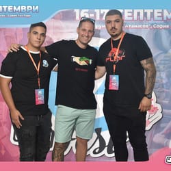 снимка от събитие с фото будка