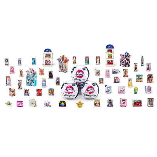 5 Surprise Mini Brands Disney Store Минииграчки изненада