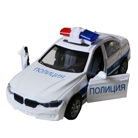 Кола Полиция Die Cast Pull Back BG