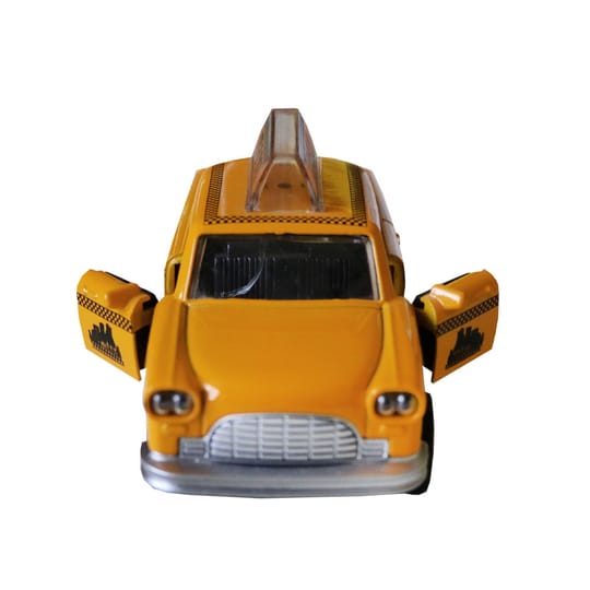 Yifeng Кола Такси Die Cast Pull Back 1605C179 12 бр./дисп.