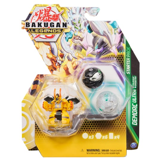 BAKUGAN LEGENDS Стартов пакет 3 топчета