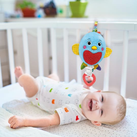 CLEMENTONI BABY Плюшено музикално пиле
