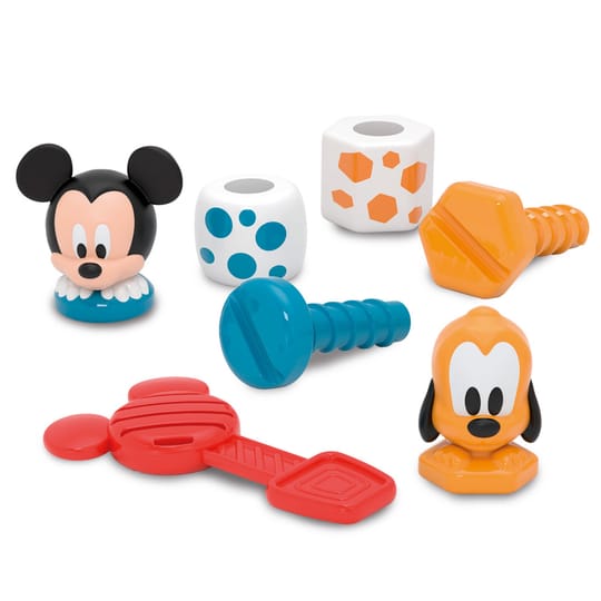 CLEMENTONI DISNEY BABY Фигури Mickey и Pluto за сглобяване