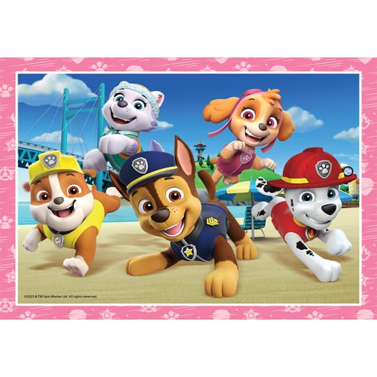 CLEMENTONI 4 в 1 Пъзел Paw Patrol