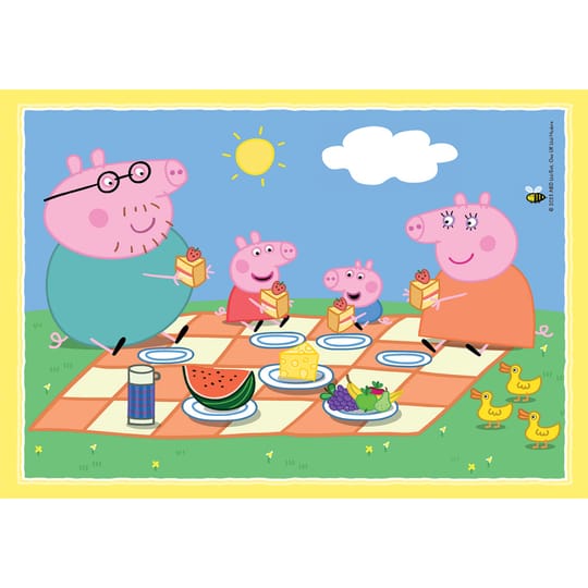 CLEMENTONI 4 в 1 Пъзел Peppa Pig