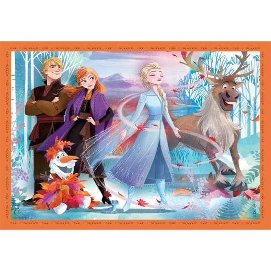 CLEMENTONI 4 в 1 Пъзел Frozen