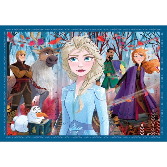 CLEMENTONI 4 в 1 Пъзел Frozen