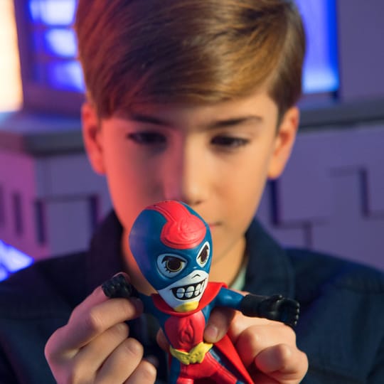 SUPER MASKED Разтеглив герой със звуци Pepper Man