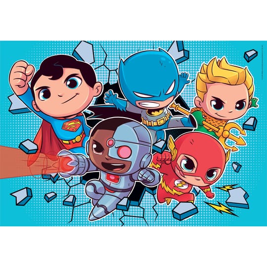 CLEMENTONI 2x60ч. Пъзел DC Comics Super Friends