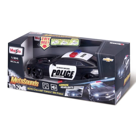 MAISTO MotoSounds Кола Chevrolet Camaro SS (Police) 2010 1:24