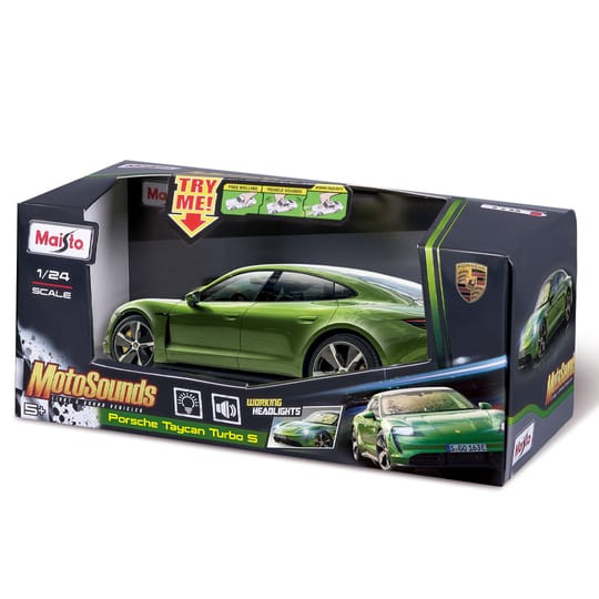 MAISTO MotoSounds Кола Porsche Taycan Turbo S 1:24