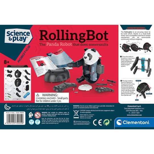 CLEMENTONI Робот ROLLING BOT