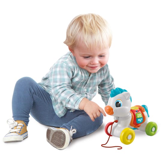 CLEMENTONI BABY Музикално пони за дърпане