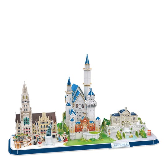 CubicFun 3D Пъзел CITY LINE BAVARIA