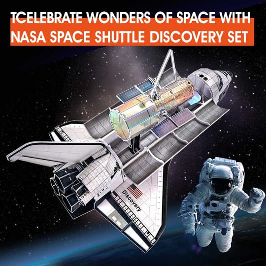 CubicFun Пъзел 3D NASA Космическа совалка Discovery 126ч.