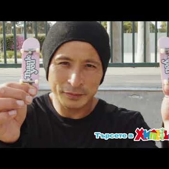 TECH DECK Рампа X-Connect Вертикална стена с мини скейтборд
