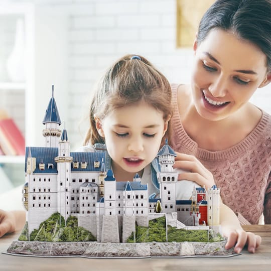 CubicFun Пъзел 3D National Geographic Germany Neuschwanstein Castle 121ч.