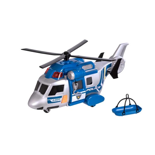 HTI TEAMSTERZ MIGHTY MACHINES Хеликоптер Police Звук и Светлина