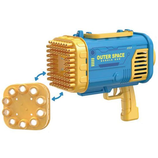 Yifeng Базука Bubble Gun Outer Space 80 Балончета Синя