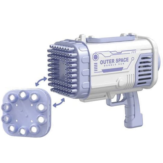 Yifeng Базука Bubble Gun Outer Space 80 Балончета Лилава