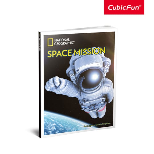 CubicFun Пъзел 3D National Geographic Космическа мисия Space Mission 80ч.
