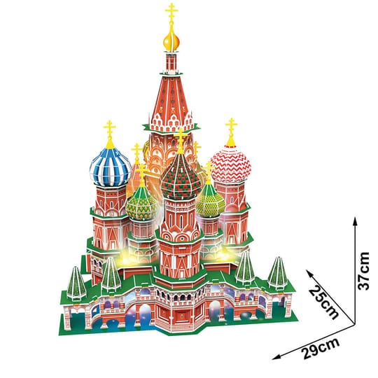 CubicFun 3D Пъзел ST.BASIL'S CATHEDRAL L519h