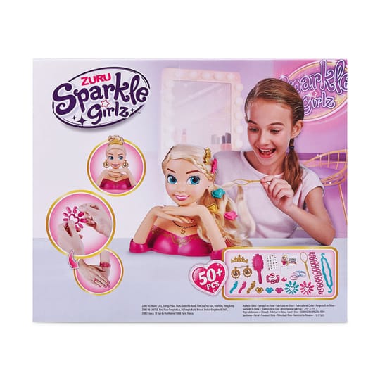 Sparkle Girlz Модел за прически и маникюр Styling Princess 52ч.