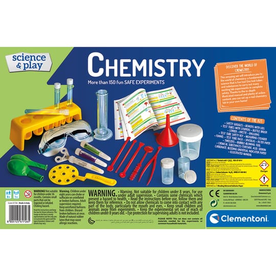 CLEMENTONI SCIENCE PLAY Химична лаборатория 150 експеримента