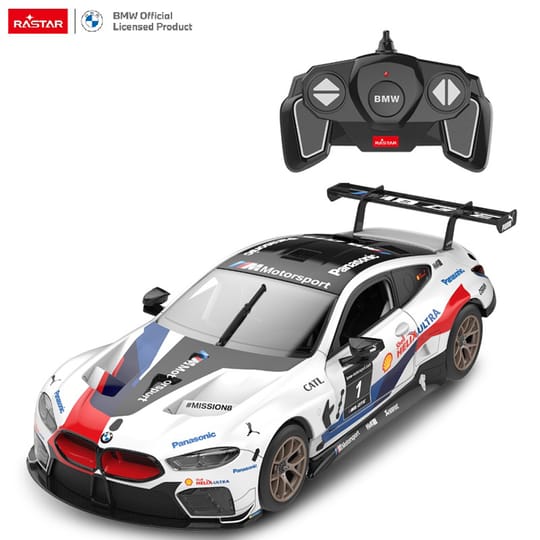 RASTAR Кола за сглобяване BMW M8 GTE R/C 1:18