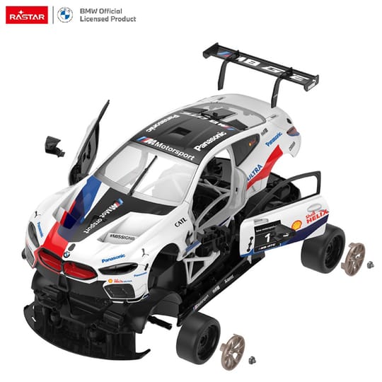 RASTAR Кола за сглобяване BMW M8 GTE R/C 1:18