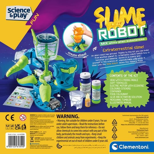 CLEMENTONI Science Play Робот SLIME