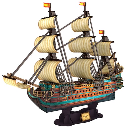 CubicFun 3D Пъзел КОРАБ THE SAN FELIPE T4017h