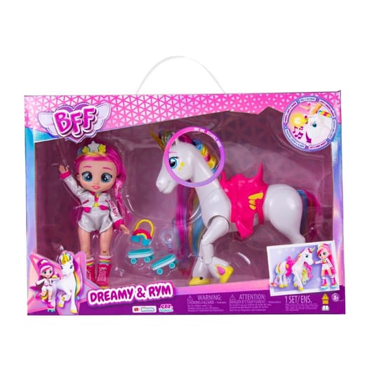 IMC Кукла BFF Dreamy с вълшебен еднорог Rym