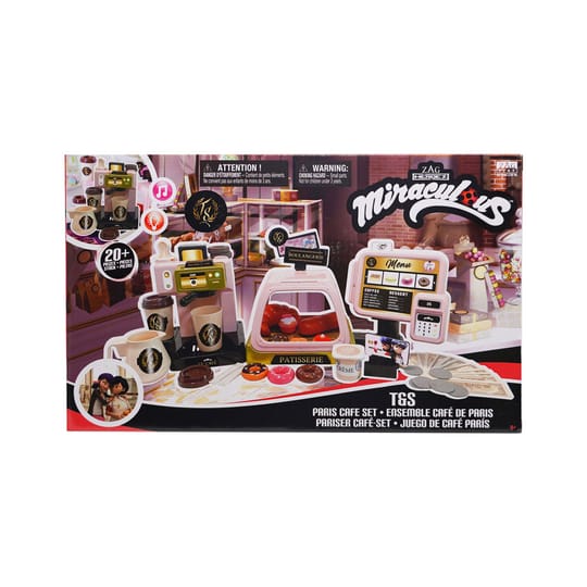 MIRACULOUS Калинката и Котарака Кафе Париж Patisserie