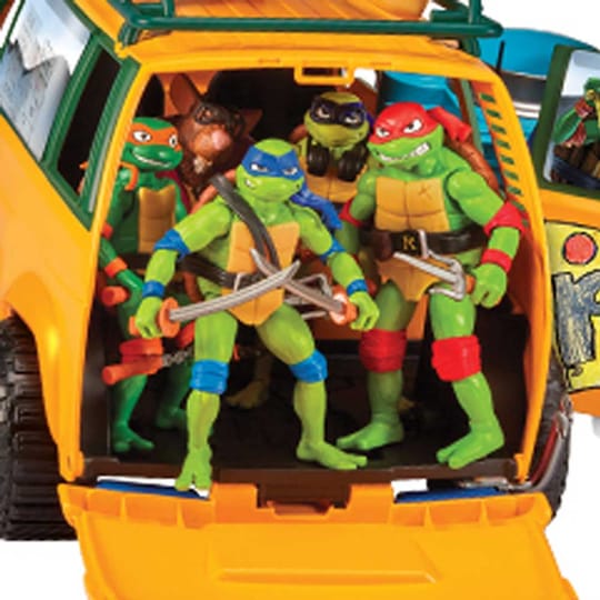 TMNT Костенурки нинджа Пълен хаос Камион Пица ван