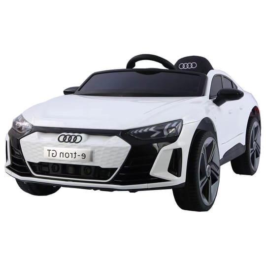 Kола Акумулаторна 12V AUDI RS ETRON GT с кожена седалка и родителски контрол Червена
