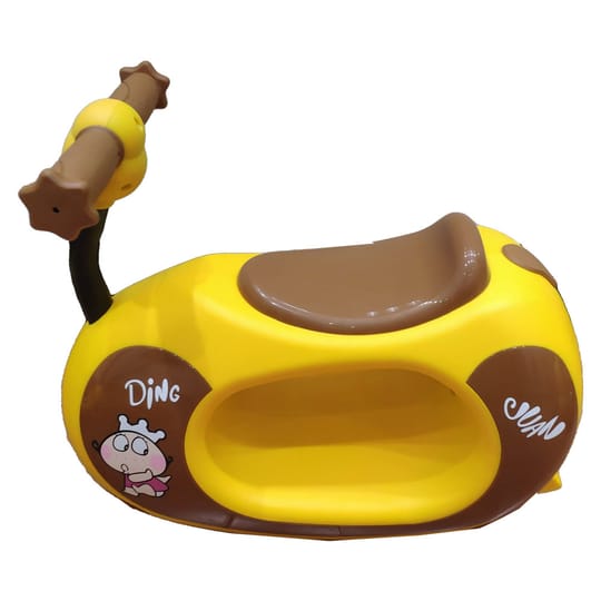 OCIE Мултифункционална кола за возене Ride-On / Тротинетка 4 в 1 Juan Жълта