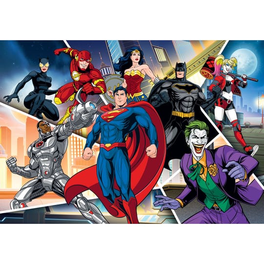 CLEMENTONI 104ч. Пъзел DC Comics 1