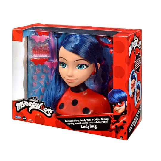 MIRACULOUS Калинката и Котарака Глава за фризиране Калинката 50247