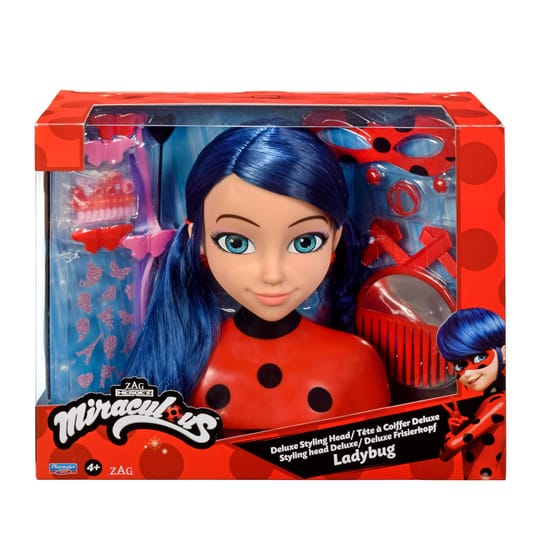 MIRACULOUS Калинката и Котарака Глава за фризиране Калинката 50247