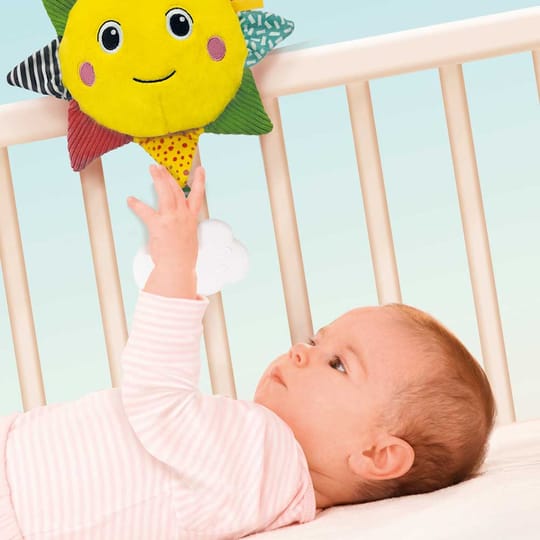 CLEMENTONI BABY Плюшено музикалко слънце